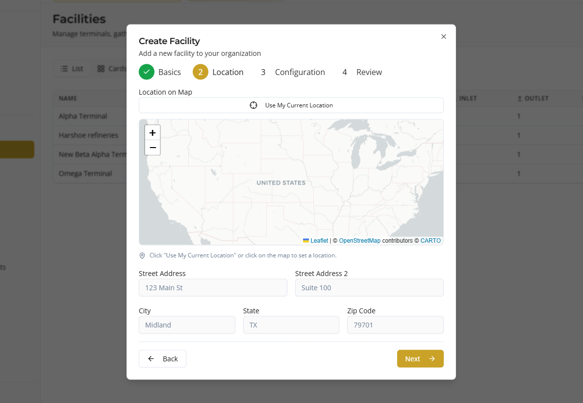 facilities create
